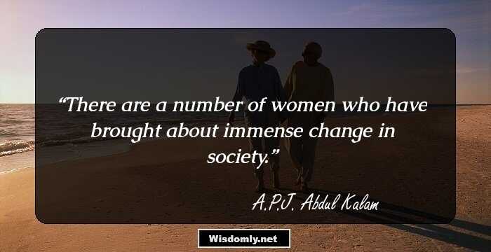 There are a number of women who have brought about immense change in society.