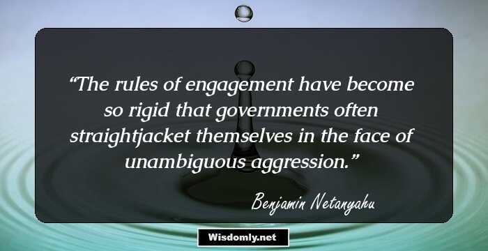 The rules of engagement have become so rigid that governments often straightjacket themselves in the face of unambiguous aggression.