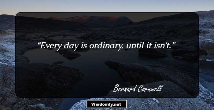 Every day is ordinary, until it isn't.