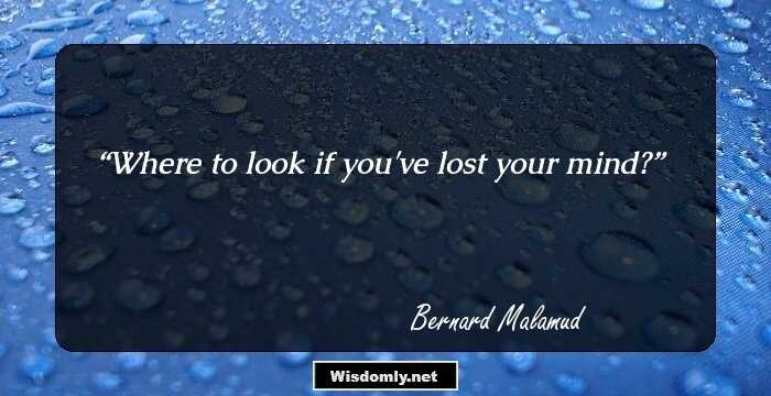 Where to look if you've lost your mind?