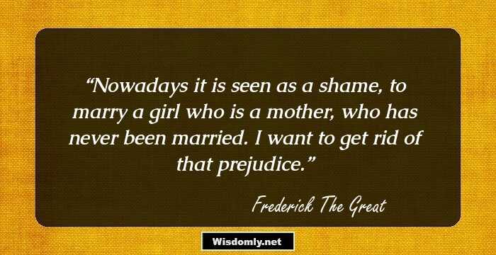 Nowadays it is seen as a shame, to marry a girl who is a mother, who has never been married. I want to get rid of that prejudice.