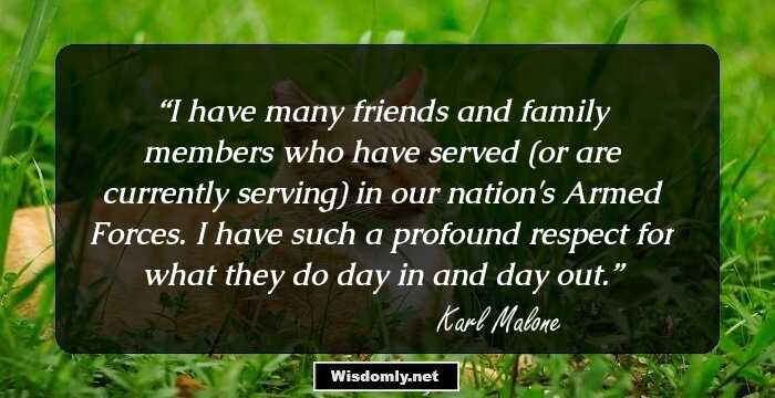 I have many friends and family members who have served (or are currently serving) in our nation's Armed Forces. I have such a profound respect for what they do day in and day out.