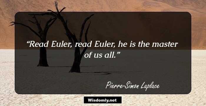 Read Euler, read Euler, he is the master of us all.