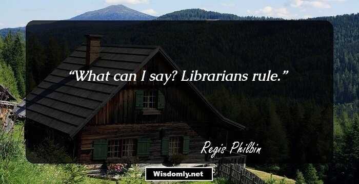 What can I say? Librarians rule.