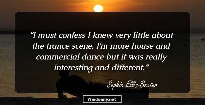 I must confess I knew very little about the trance scene, I'm more house and commercial dance but it was really interesting and different.