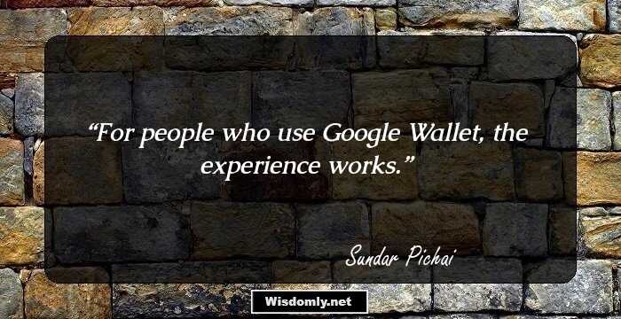 For people who use Google Wallet, the experience works.